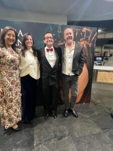 Estreno de GEMMA GALGANI en Madrid, 2/2/2026, con asistentes en evento cinematográfico.
